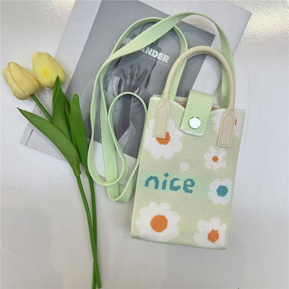 Korean Mobile Sling Bag- Quirky