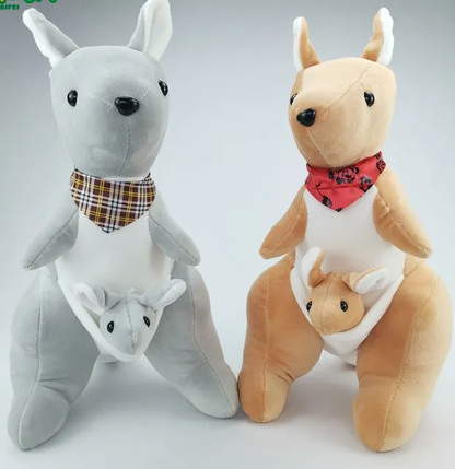 Kangaroo With Baby Soft Toy