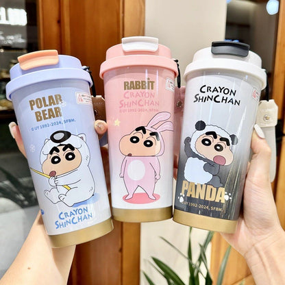 Creative Shinchan Tumbler | Insulated Steel Sipper
