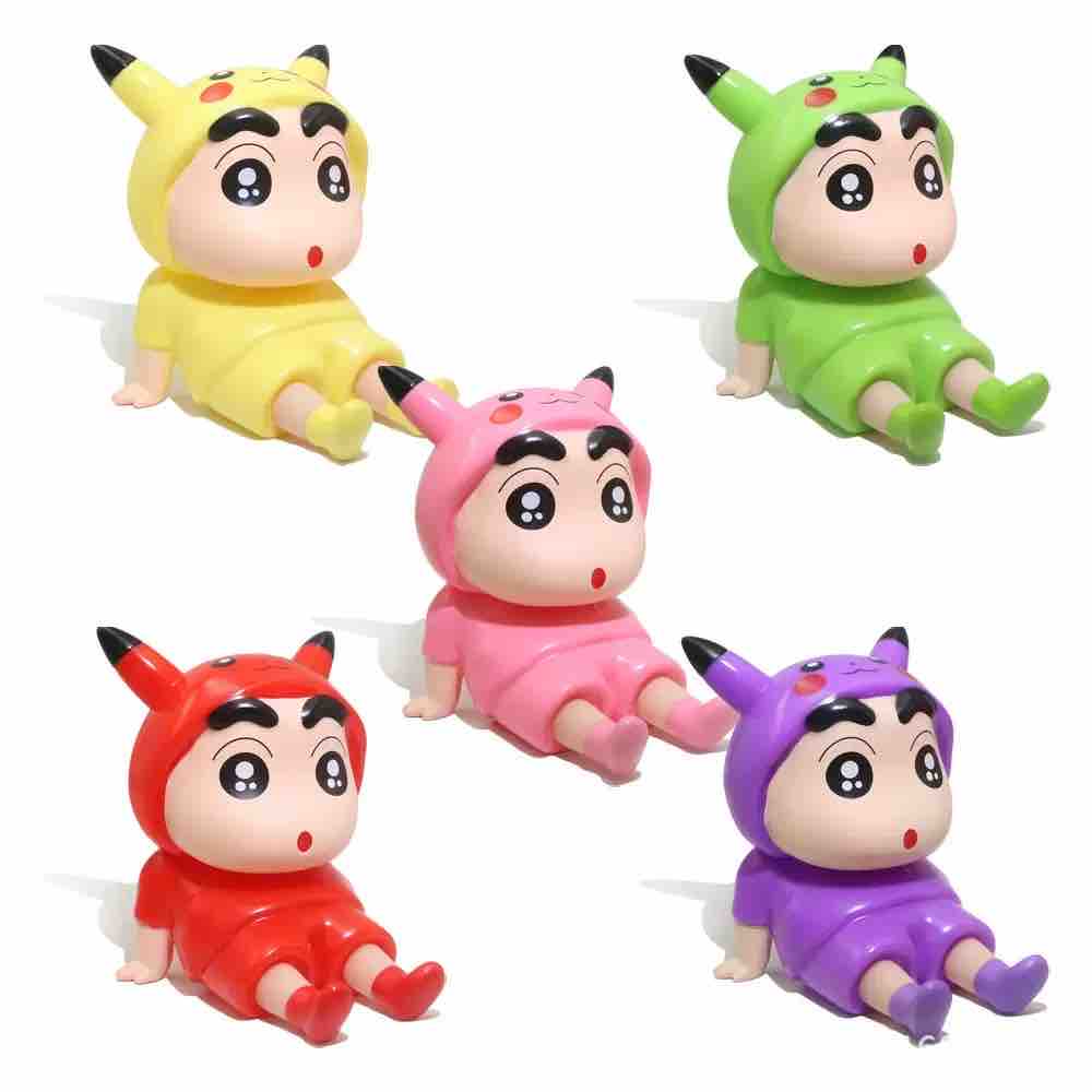 Shinchan Phone Stand-Pokemon Edition | BUY 1 Get 1 FREE | Cute Decor Figure