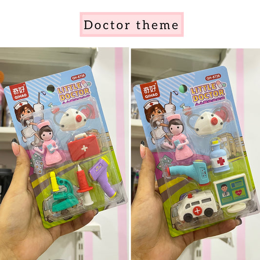 Doctor Theme Erasers Set (6 pcs)
