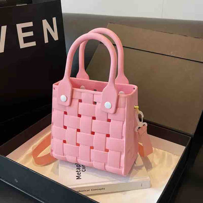 Stylish Silicone Bags with 5 Pcs Detachable Charms