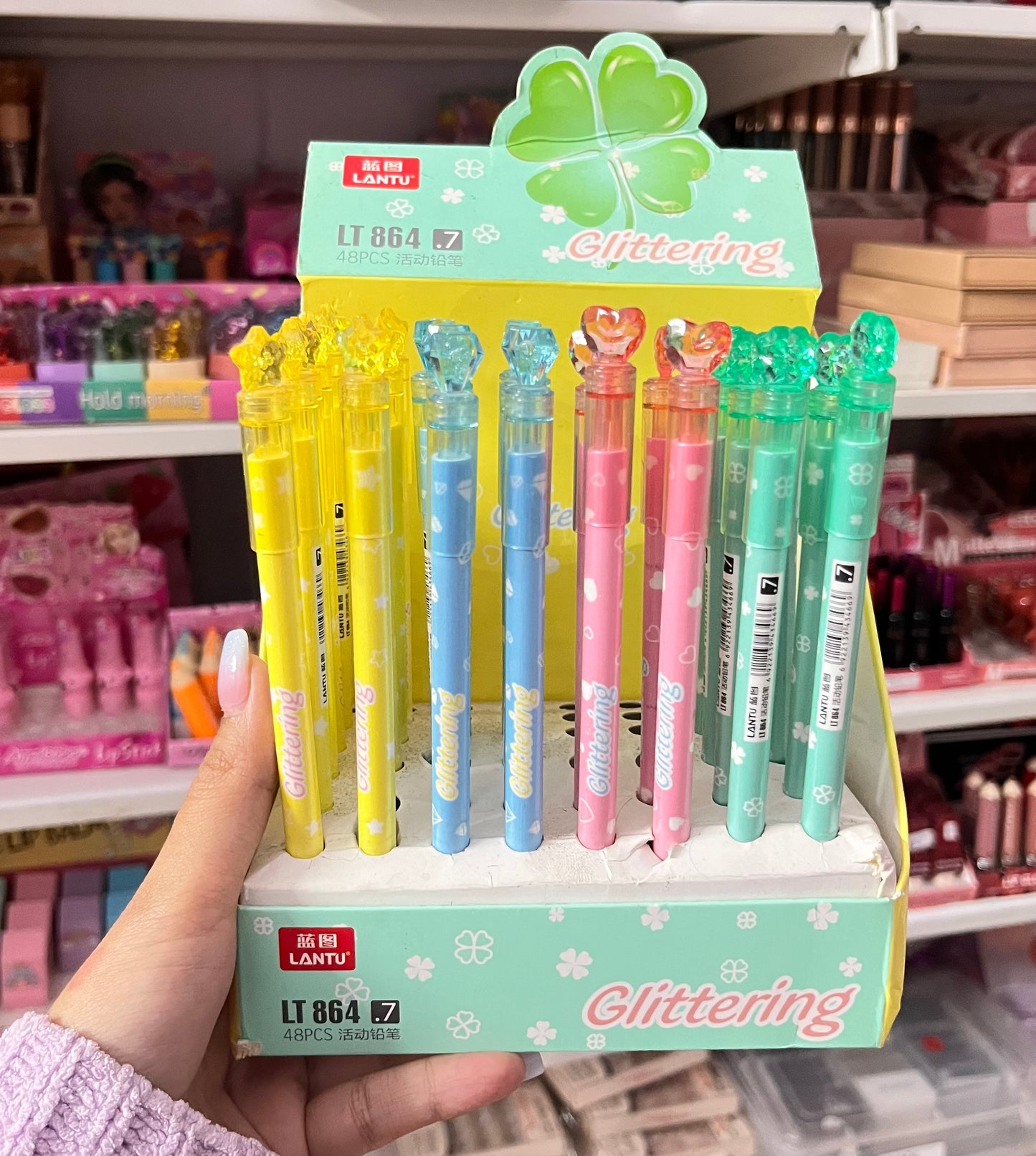 Glittering Pencils (Set of pcs)