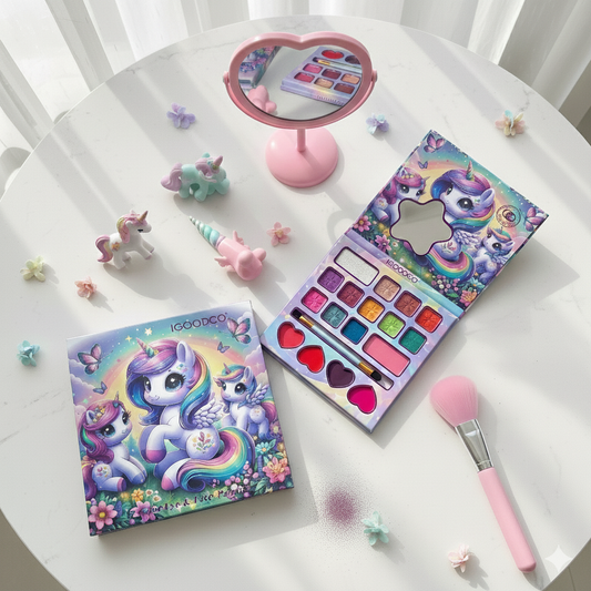 Baby Unicorn Beauty Makeup Set | Kid's Makeup Book/Combo