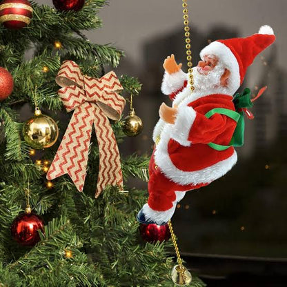 Rope Climbing Santa | Christmas Gift/Christmas Decor