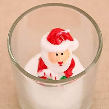 Christmas Glass Candle