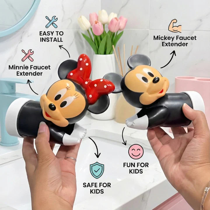 Mickey & Minnie Mouse Faucet Extender