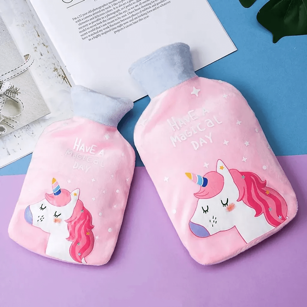 Unicorn Plush Hot Water Bag