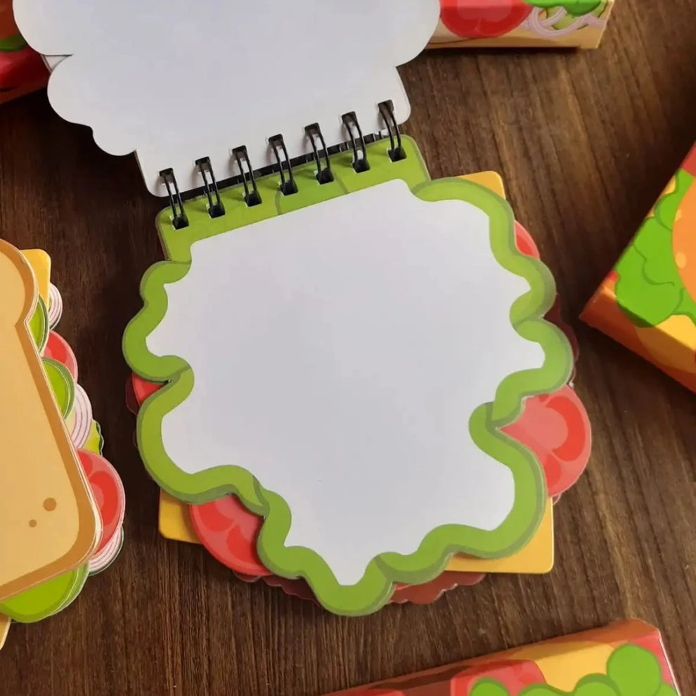 Burger Spiral Diary/Notebook