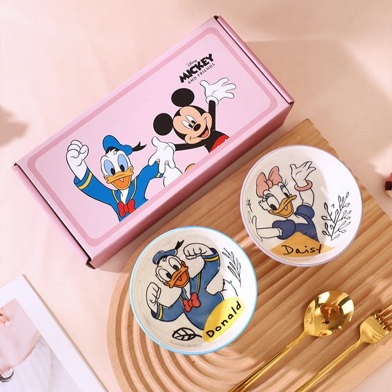Mickey Minnie & Friends Bowl Set - 2 Pcs