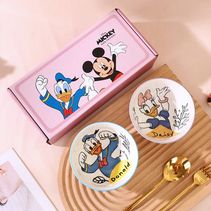 Mickey Minnie & Friends Bowl Set - 2 Pcs