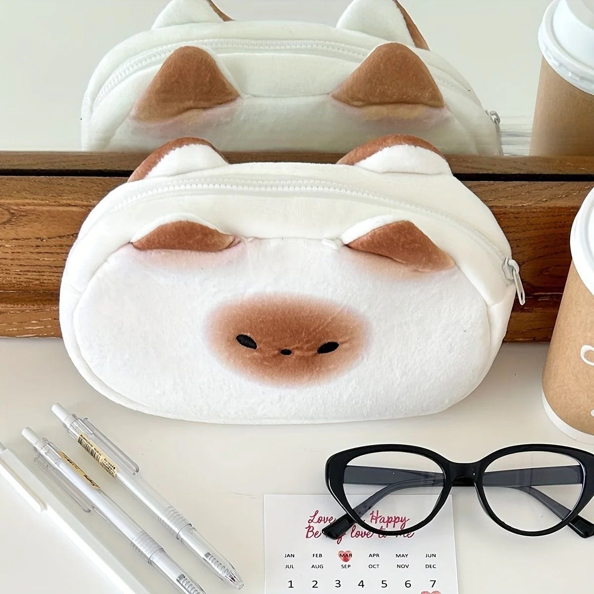 Bread Plush Pouch