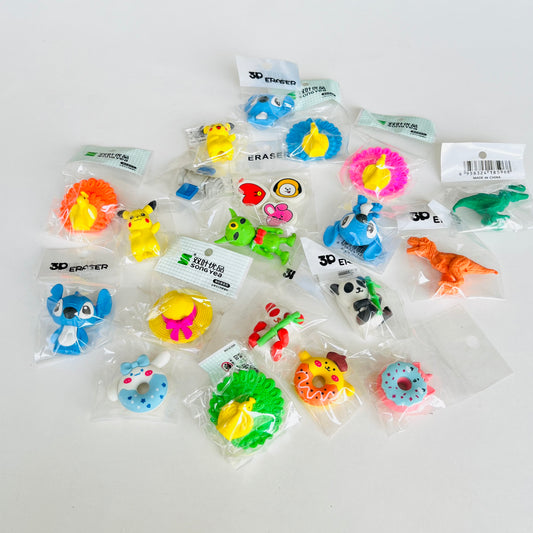 Cute Mini Erasers Pack | Kanjak Gift