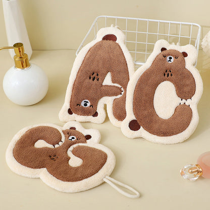 Kawaii Bear Hand Towel
