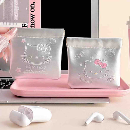 Hello Kitty Metallic Utility Pouch