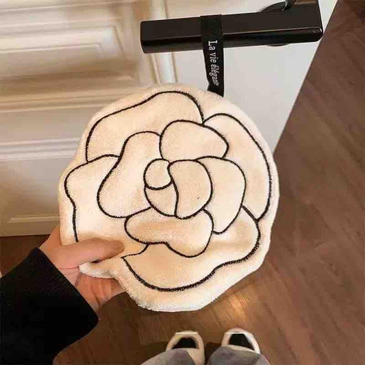 Flower Microfiber Hand Towel | Soft & Absorbent