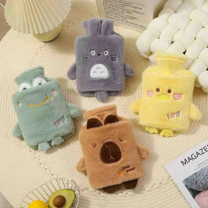 Cutie Animal Plushie Pocket Hot Water Bag