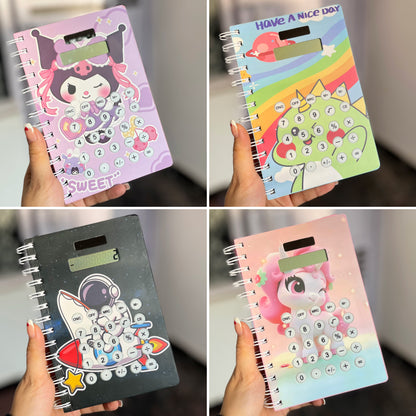 Calculator Spiral Diary