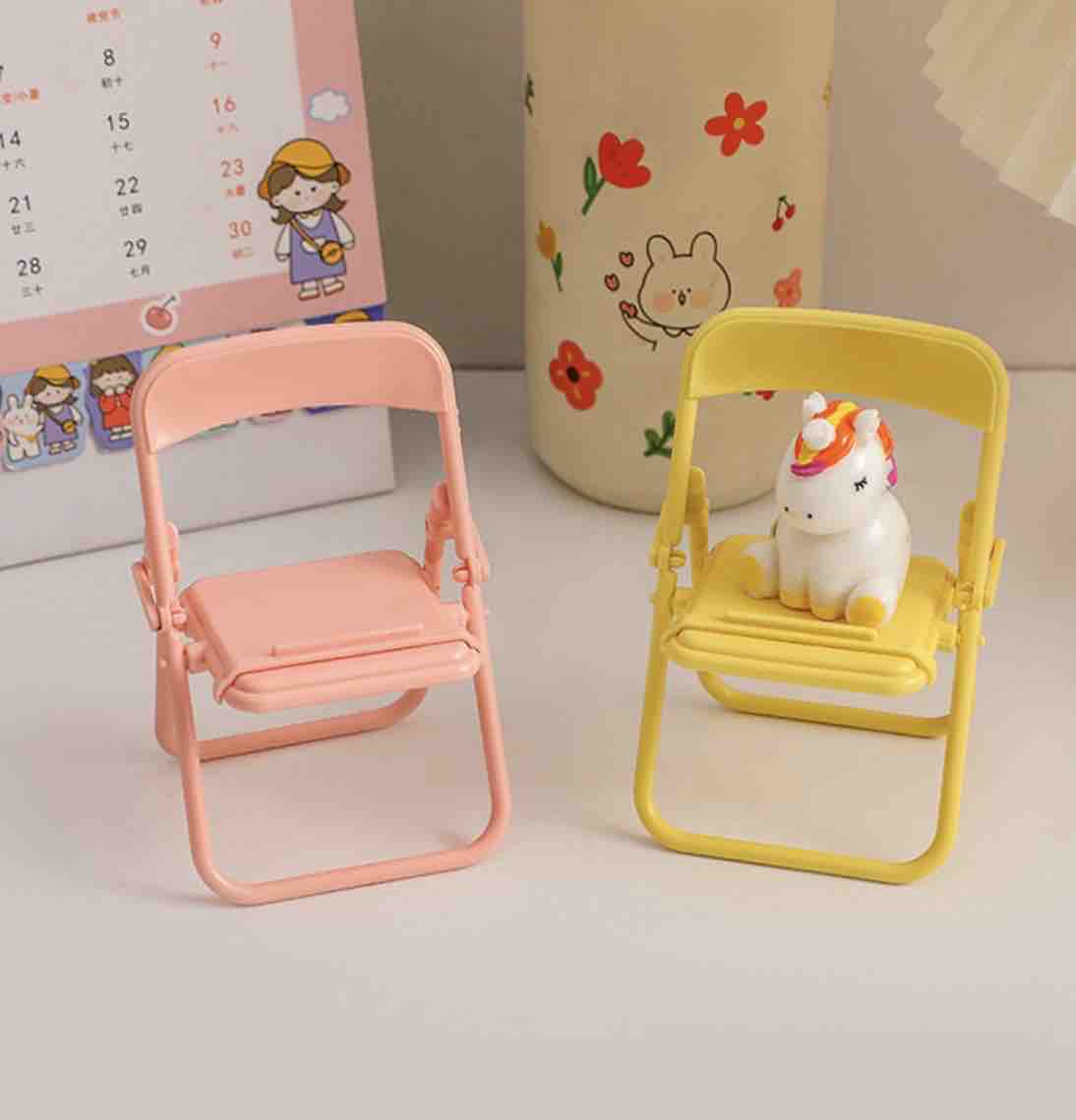 Mini Chair Mobile Stand - 1 Pc