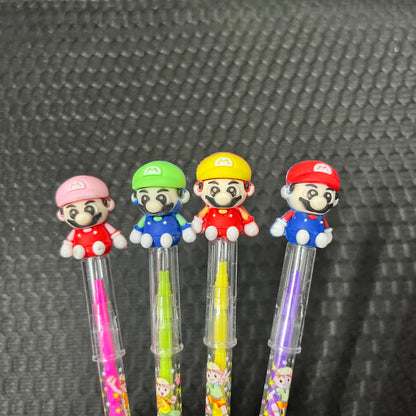 Super Mario Pencil (Set Of Pcs)