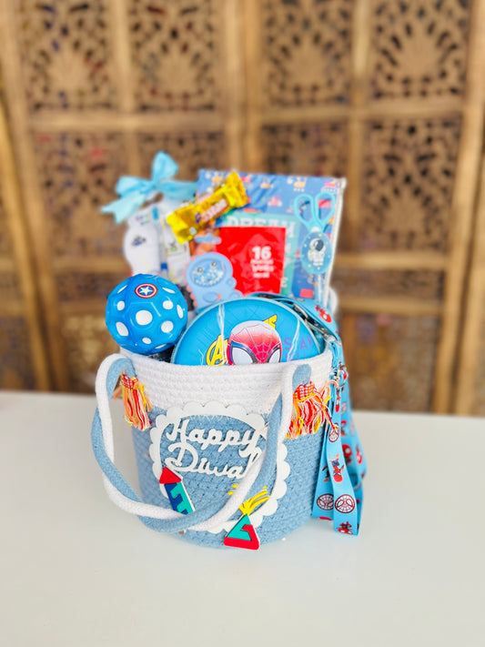 Diwali Special Basket Hamper - Kids Edition