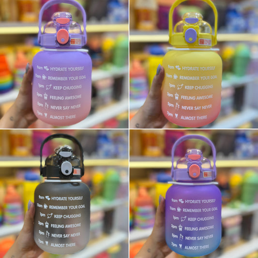 Cute Motivational Sipper - 1 Litre