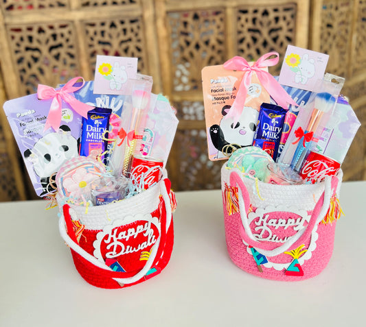 Cute Diwali Basket Hamper