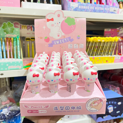 Cute Character Glue Stick