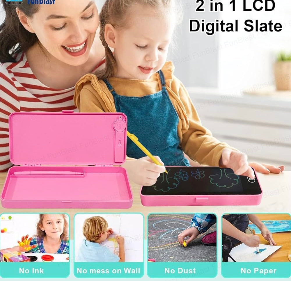 LCD Drawing Pencil Case | 2 in 1 Fun Gift Option