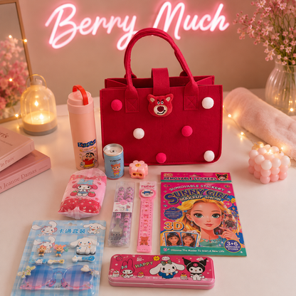 Pom-Pom Gift Bag Hamper | Rakhi Gift for Sister