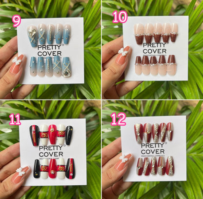 Pretty Nail Extensions- Set of 24 Pcs