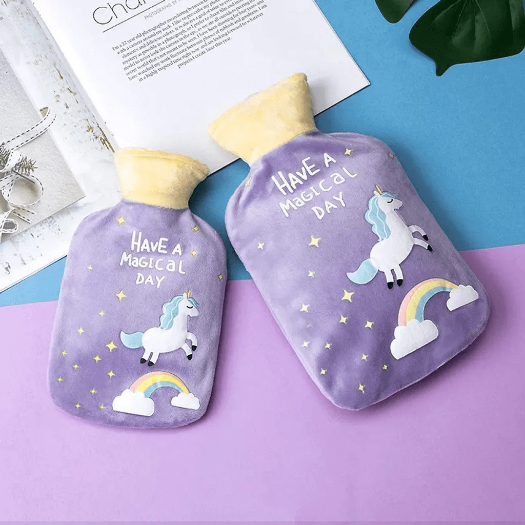 Unicorn Plush Hot Water Bag