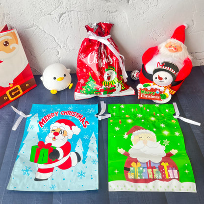 Christmas Potli Gift Bag - Pack of 2 Pcs