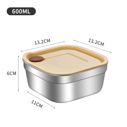 304 Steel Lunch Box - Travel Friendly Design