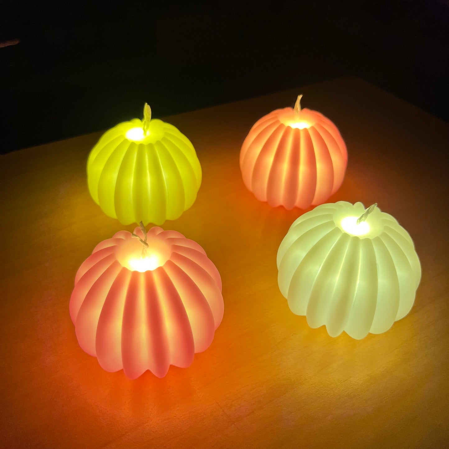 LED Cute Shell Ball Candle