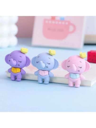 Baby Elephant Mini Eraser