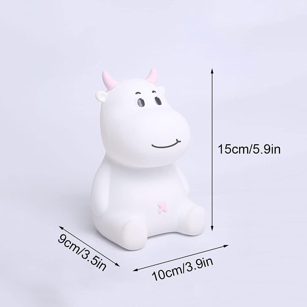 Cow Silicone Touch Night Lamp