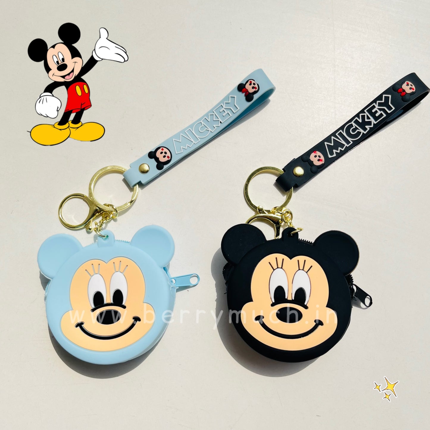 Mickey Silicone Pouch