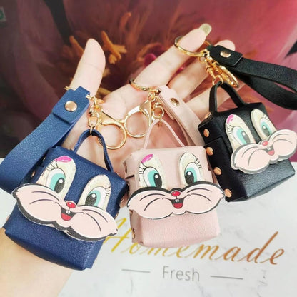 Cute Rabbit Mini Bag Keychain