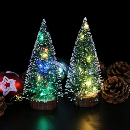 Artificial Snow Pine Tree with LED Light | Christmas Tree for Decor/Gifting