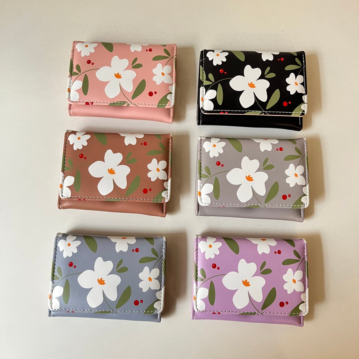 Floral Printed Wallet