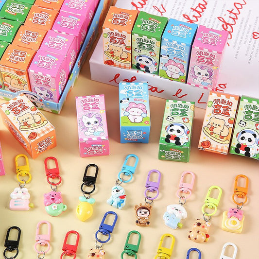 Cute Miniature Blind Box Charm Keychain