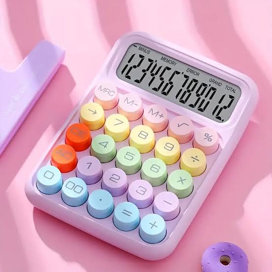 Pastel Aesthetic Calculator