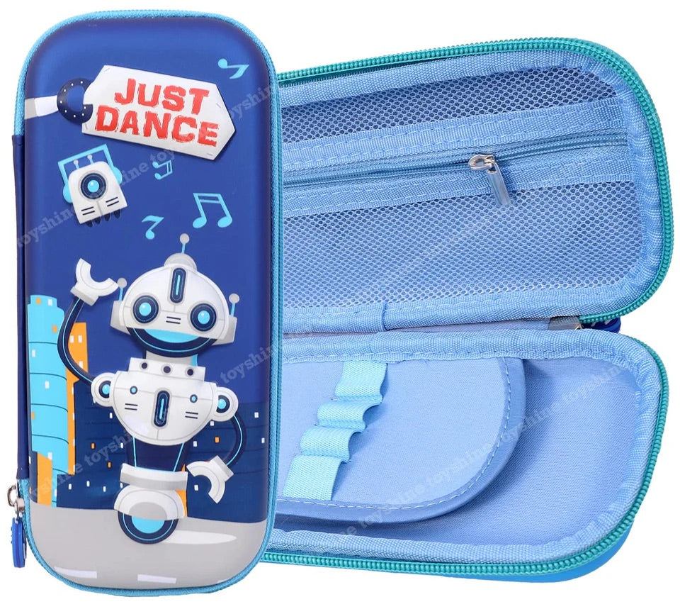 Dancing Robot Hardcase Pencil Pouch