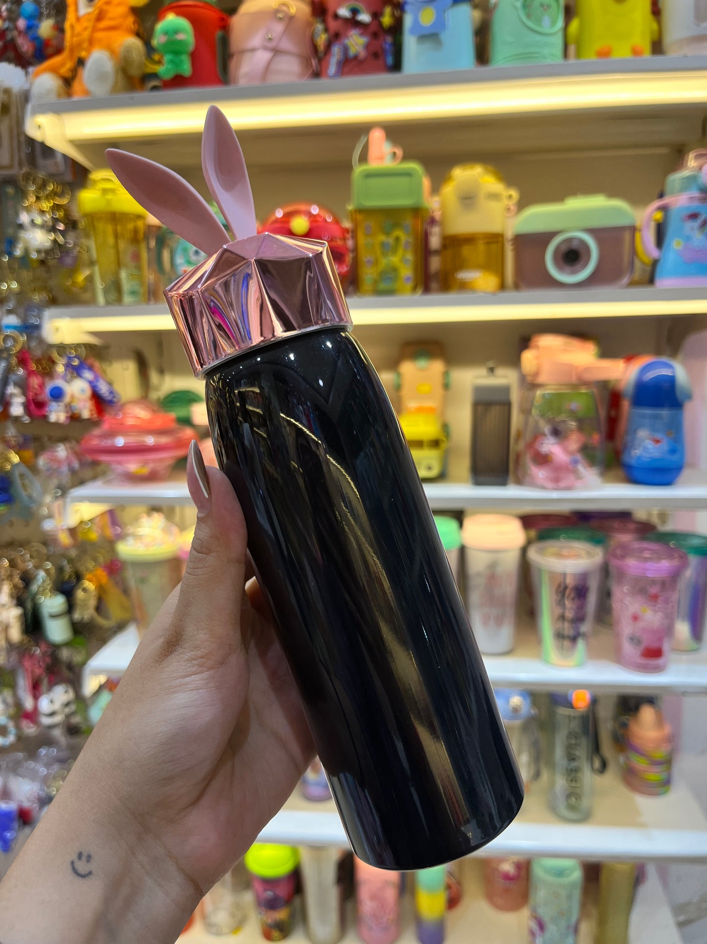 Crystal Rabbit Vaccum Bottle