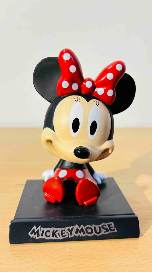 Minnie Mouse Bobble Head| Action Figure for Decor/Car