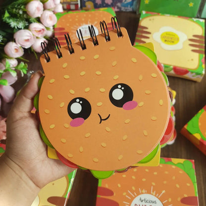 Burger Spiral Diary/Notebook