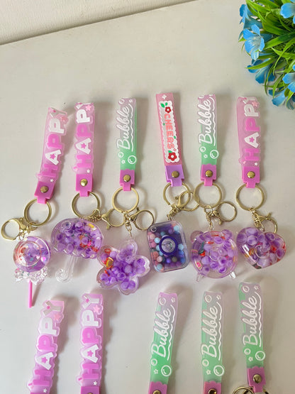 Purple Floating Water Keychain | Buy 1 & Get 1 FREE