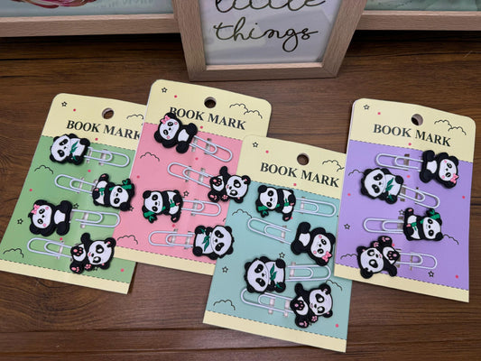 Panda Theme Bookmarks Set