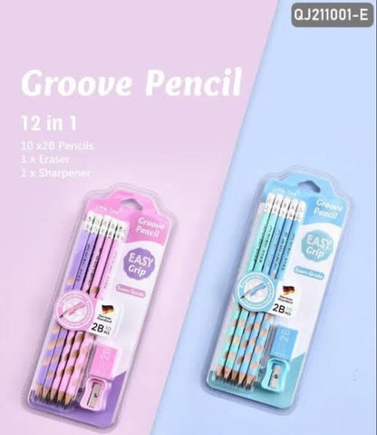 Little Tree Groove Pencils Set